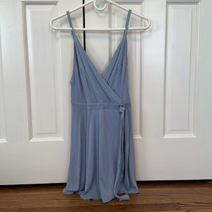 Light Blue Strappy Romper!